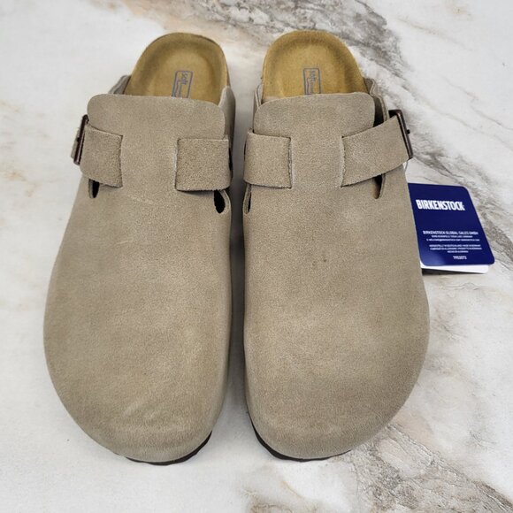 Birkenstock Tan Suede Loafers - Picture 6 of 15